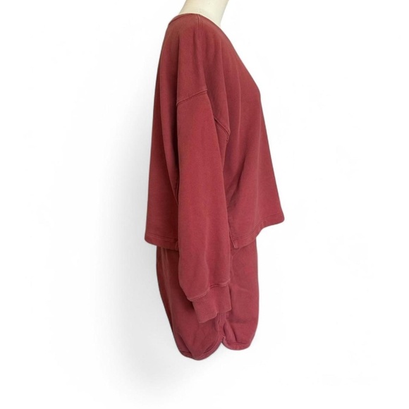 J Crew Sweatshirt / Short Set (size L) 196 - Picture 2 of 6